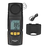 Qukaim Illuminance Tester Portable Illuminance Meter, 0.1LX High Accuracy Light Intensity Tester, Luxmeter for Low Light Measurement, Compact Design, Ideal for Indoor U