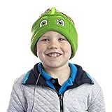 CozyPhones PJ Masks Gecko Kinder-Kopfhörer – über dem Ohr – Lautstärke begrenzt mit dünnen Lautsprechern und weichem Fleece-Kopfband