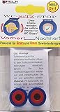 Rela Innovativ Toilettensitz-Stoppeinsätze, um ein Verrutschen des Toilettensitzes um 6 mm bis 8 mm zu verhindern, Mehrfarbig
