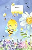 Tagebuch - Die Honigbiene Emma: Bienen auf der Wiese | liniertes Notizbuch A5, Platz für Skizzen, Zeichnungen und Fotos | Tagebuch für Familien, Kinder und Bienenliebhaber