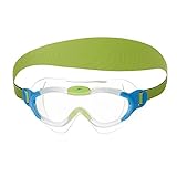 Speedo Biofuse-Maske, bequeme Passform, verstellbares Design, zusätzliche Sicherheit, rosa und grün, Unisex-Größe für Kleinkinder