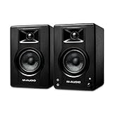 M-Audio BX3 3,5' Studio-Monitore High-Definition Monitor Lautsprecher Boxen für Recording und Multimedia, 120W - Paar