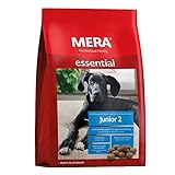 MERA essential Junior 2, Hundefutter trocken für Junghunde, Trockenfutter mit Geflügel Protein, gesundes Futter für junge Hunde ab dem 6. Monat, ohne Weizen (12,5 kg)