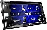JVC KW-V250BT 2-DIN Multimedia-Autoradio mit 15, 7 cm Touchscreen (DVD, Bluetooth Freisprecheinrichtung, Soundprozessor, USB, Android- und Spotify Control)