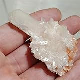 RIMEI Energiestein 1 Stück Natürlicher Zeolith-Kristallcluster Original Stones Energy Gemstone Rock Quartz Rohmineral für Wohnkultur
