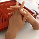 XIAOQIAO Männliches Silikon-Hand-Display-Modell, EIN Paar echtes männliches Handmodell, gefälschtes Modell des menschlichen Körpers, hohe Qualität und echte Berührung, weit verbreitet