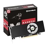 MAXSUN Grafikkarte AMD Radeon RX 550 4GB GDDR5 ITX Computer PC Gaming Video Graphics Card GPU HDPC Low Profile 128-Bit DirectX 12 PCI Express X16 3.0, HDMI, Display