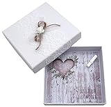ZauberDeko Geldgeschenk MIRA Verpackung Vintage Weiß Hochzeit Hochzeitsreise Urlaub Geburtstag