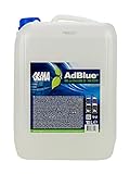8X OLMA AdBlue® 10 Liter Kanister mit Einfüllhilfe | Harnstofflösung gemäß ISO 22241 | VDA Zertifiziert für SCR-Abgasnachbehandlung | Premium Qualität für alle Automarken