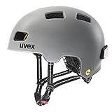 uvex Unisex – Erwachsene, city 4 MIPS Fahrradhelm, sand mat, 58-61 cm