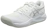 ASICS Damen Gel-Challenger 13 Clay Tennis Shoe, White/Pure Silver, 39 EU