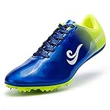 ORRZER Leichtathletik Spike Laufschuhe Unisex Kinder Mesh Breathable Lightweight Durable Sneakers Athletics Grip Schuhe für Frauen und Männer