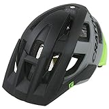 Cratoni AllSet Helm, schwarz/grün, M-L (58-61 cm)