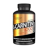 BIOMENTA L-Carnitin 1000 – mit 1.000 mg L-Carnitin (Carnipure) + Guarana + Bittermelone + Citrus Bioflavonoide – vegan - 180 L Carnitin Kapseln hochdosiert - 2 Monatskur