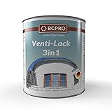 BCPRO Venti-Lack 3in1, Holzlack, Fensterlack (750ml, RAL4005 Blaulila)