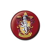 Pritties Accessories Echte Warner Bros Harry Potter Gryffindor House Crest Button Abzeichen Pin Hogwarts