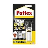 Pattex Powerknete Repair Express, Klebeknete zum Kleben & Reparieren, Epoxidharz Kleber für viele Materialien, lackier- und schleifbare Modelliermasse, 1 x 48 g
