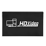 PUSOKEI HDMI Videoaufnahmekarte, USB2.0 Full HD Aufnahmekarte, 3,5 Mm Audioanschluss 1080p/720p Aufnahmekarte für PS3 / Xbox 300 / Windows7 / OS X10.9,