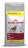 Royal Canin Katzenfutter Feline Fit 32, 10 + 2 kg gratis, 1er Pack (1 x 12 kg Packung)