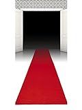 PARTY DISCOUNT Hollywood-Läufer Roter Teppich aus Papier, 450 x 60 cm