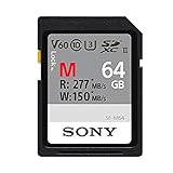 Sony SF-M64 SD-Speicherkarte (64 GB, UHS-II, M Serie)