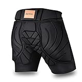 BenKen Skiing Protective Padded Shorts Hosen Frauen Männer 3D-Schutz Hip Butt Guard Pad Atmungsaktive Schlagfestigkeit für Snowboarden (M)