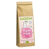 MADENA Bio Mamatraum Tee für Frauen (ehem. MADENA Kinderwunschtee), Schwangerschaft, unterstützender Kräutertee mit u.a. Bio Storchschnabelkraut und Bio Frauenmantelkraut