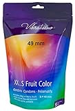 AMOR Vibratissimo 49mm Markenkondome small-Kondome, 50 Stück, farbig und aromatisiert