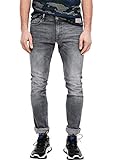Q/S by s.Oliver Herren Slim: Schmale Stretchjeans grey 34.32