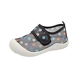Höhlte Atmungsaktive Mesh Schuhe Baotou Anti Kick Sandalen Mädchen Einfarbig Strand Schuhe Damen Sneaker Schwarz (Black, 21 Infant)