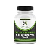 Surpresa Natural® Glucosamin & Chondroitin PLUS hochdosiert 2700mg Tagesdosis, 2 Monatsvorrat Laborgeprüft, 195 Kapseln