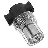 ORFOFE 1 Stück Wasserrohrfilterreiniger Vorfilter Für Heimwasserreinigung Mit 80 Mesh Sieb Und Gewindeadapter Für Wasserfilter Idealer Wasserhahn F