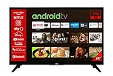 JVC LT-24VAH3055 24 Zoll Fernseher / Android TV (HD ready, HDR, Triple-Tuner, Smart TV, Play Store) [Modelljahr 2021], Schwarz