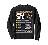 Elektrotechnik Ingenieur Lustige Witze Anfänger Sweatshirt