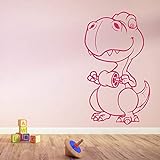 Boezhl Baby Cartoon prähistorische Dinosaurier Wandaufkleber Dekoration Kinder Familie Kunst Aufkleber Tapete Wandbild 36x50cm erhältlich