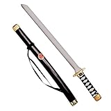 Widmann 2727N - Ninja Schwert mit Scheide, Länge circa 60 cm, Accessoire, Krieger, Kämpfer, Mottoparty, Karneval