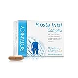PROSTA VITAL COMPLEX, für Prostata, Blase und Harnwege, mit Plasys 300, Extrakt aus Kürbiskernen, Pinienrinde und Brennessel, hohe Bioverfügbarkeit für ihn (90 Kapseln, Monatspack)