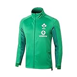 YINTE 2019 Irland Weltmeisterschaft Rugby Jersey, Trainingsanzüge Herbst Und Winter Langärmlige Pulloveranzug, Club Team Uniform Wettbewerbsanzug, 100% Polyester Atmungsak Green-M