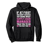 Certified Supply Chain Management Supply Chain Woche Pullover Hoodie