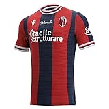 Macron Merchandising ufficiale Trikot Home Bologna FC 2021/22, rot, S