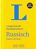 Langenscheidt Handwörterbuch Russisch Daum/Schenk - Buch mit Online-Anbindung: Russisch-Deutsch/Deutsch-Russisch (Langenscheidt Handwörterbücher)