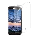WISMURHI [2 Stück Schutzfolie kompatibel mit Samsung Galaxy S7, HD TPU Displayschutzfolie für Galaxy S7 - [Blasenfreie] [Anti-Öl] [Anti-Kratzer] Klar Folie (Nicht Panzerglas)