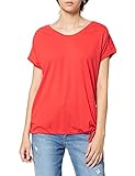 Cecil Damen 316083 T-Shirt, Poppy red, S