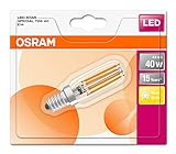 Osram LED Star Special T26 Lampe, E14, 4 W, Ersatz für 40 - W - Glühlampe, Warm White, 2700 K, 1er-Pack