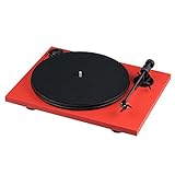 Pro-Ject Primary, Plug&Play Plattenspieler (Rot)
