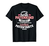 Beste Patenkind coolen Patentante Spruch T-Shirt