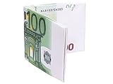 Alsino Geldbörse Euroschein Dollarschein Geldbeutel Geldschein Brieftasche Portemonnaie Geschenkidee, wählen:100 Euro Schein Börse 01