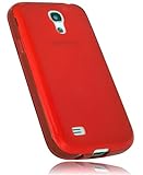 mumbi Hülle kompatibel mit Samsung Galaxy S4 mini Handy Case Handyhülle, rot