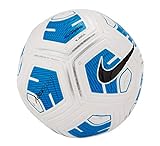 Nike Unisex-Adult NK Strk Team 350G-SP21 Recreational Soccer Ball, White/Blue/(Black), 4