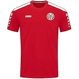 JAKO FSV Mainz 05 T-Shirt Power rot M05 Fan Shirt Tee Jersey Trikot, Größe:3XL